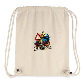 Typical Swabian sweeping week - Stanley/Stella Recycled Gym Bag - natural - Front