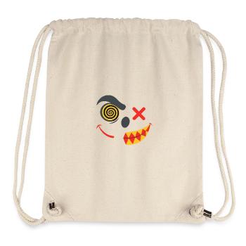 Colorful Children's Smile Mask - Stanley/Stella Recycled Gym Bag - natural - Front
