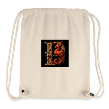 P – Magic Ornament with Phoenix - Stanley/Stella Recycled Gym Bag - natural - Front