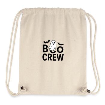 Halloween design with ghost and bats - Stanley/Stella Recycled Gym Bag - natural - Front