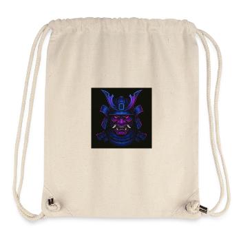 Neon Samurai Mask - Stanley/Stella Recycled Gym Bag - natural - Front