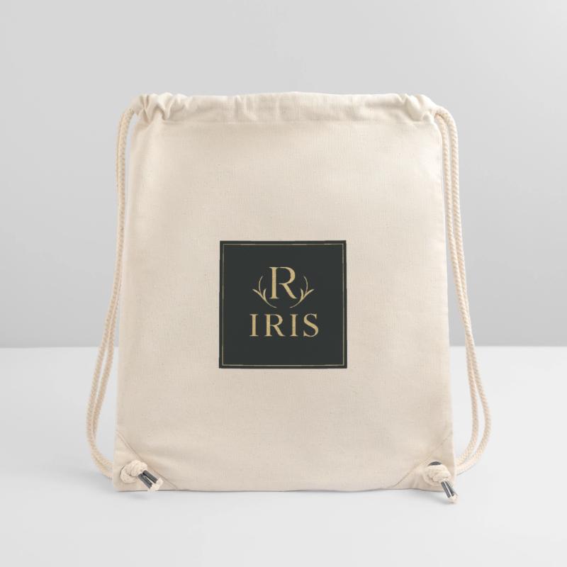 Iris Monogram Or Sac à cordon recyclé Stanley/Stella