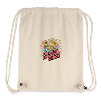 Y2K Pop Humor – Lemon - Stanley/Stella Recycled Gym Bag - natural - Front