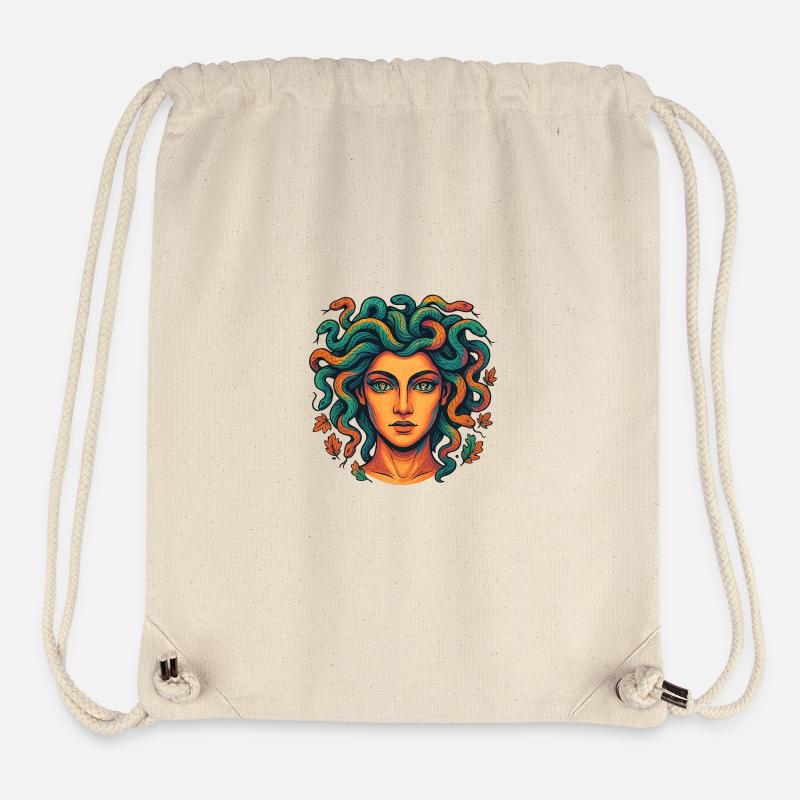 Medusa - Stanley/Stella recycelter Gym Bag - Naturweiß