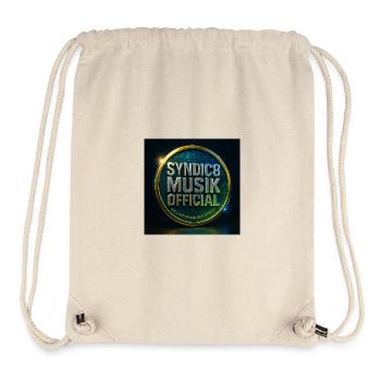 Syndic8 Music Badge Cosmic Metal - Stanley/Stella Recycled Gym Bag - natural - Front