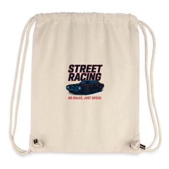 Street Racing – No rules, just speed - Stanley/Stella Recycled Gym Bag - natural - Front