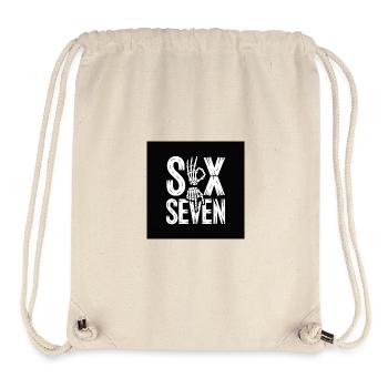 Sox Seven Squelette Main - Sac à cordon recyclé Stanley/Stella - blanc naturel - Devant