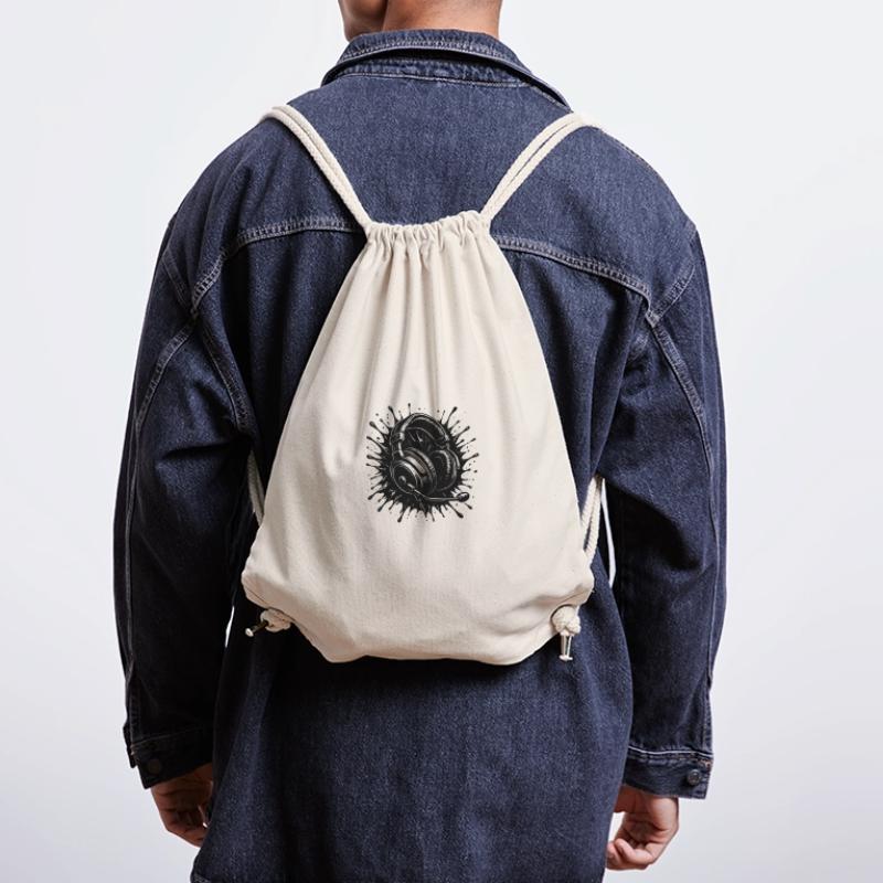 Mic on, Game on, Team Talk ready, World off Stanley/Stella Recycled Gym Bag