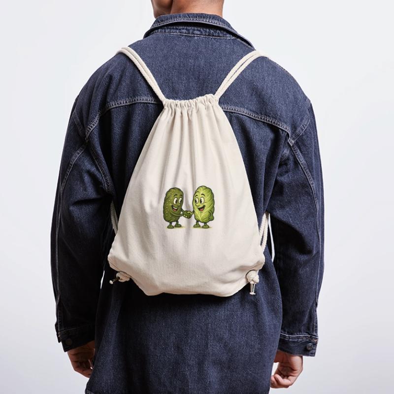 Dolma and Golubzi handshake Stanley/Stella Recycled Gym Bag