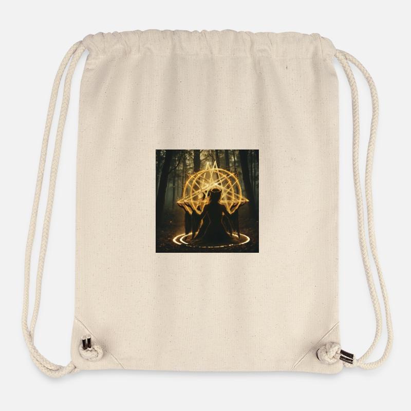 Wicca  - Stanley/Stella Recycled Gym Bag - natural