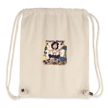 Fitness Maniac Gym Chaos - Stanley/Stella Recycled Gym Bag - natural - Front