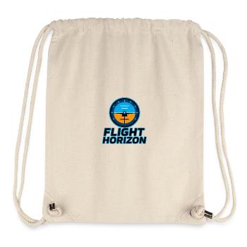 Flight Horizon Logo - Stanley/Stella Recycled Gym Bag - natural - Front