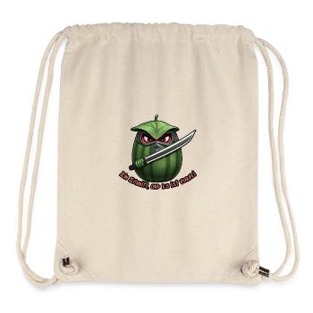 Watermelon Ninja Blade - Stanley/Stella Recycled Gym Bag - natural - Front