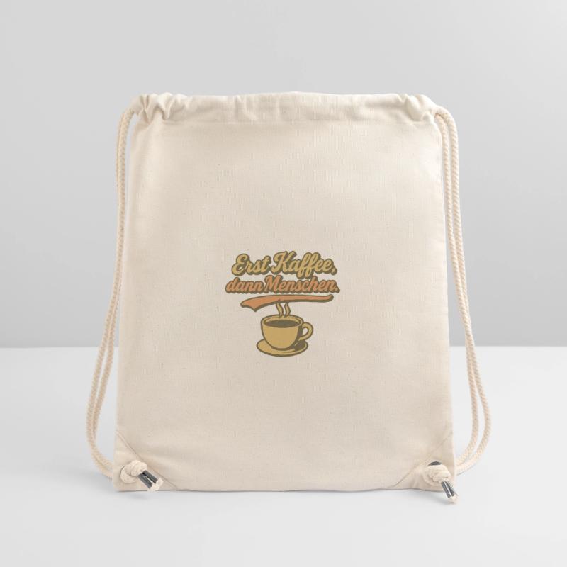 Erst Kaffee, dann Menschen Stanley/Stella recycelter Gym Bag
