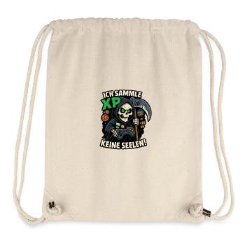Ich sammel XP, keine Seelen! - Stanley/Stella recycelter Gym Bag - Naturweiß - Vorne