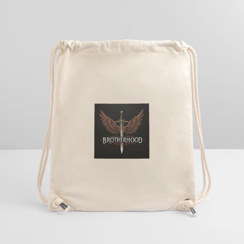 Fraternité Ailée Épée Sac à cordon recyclé Stanley/Stella
