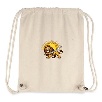 Persian Lion Persia Iran - Stanley/Stella Recycled Gym Bag - natural - Front