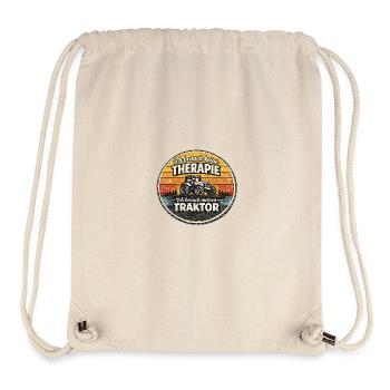 Ich brauch meinen Traktor - Stanley/Stella recycelter Gym Bag - Naturweiß - Vorne