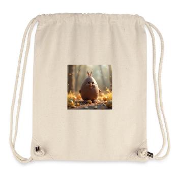 Ein Osterhase - Stanley/Stella recycelter Gym Bag - Naturweiß - Vorne