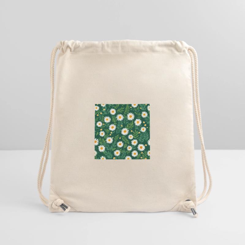 Gänseblümchen Blumen Stanley/Stella recycelter Gym Bag