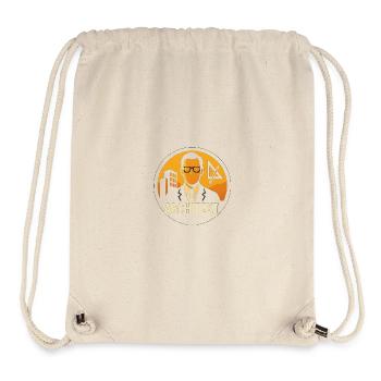 Architekt Icon Bauplan - Stanley/Stella recycelter Gym Bag - Naturweiß - Vorne