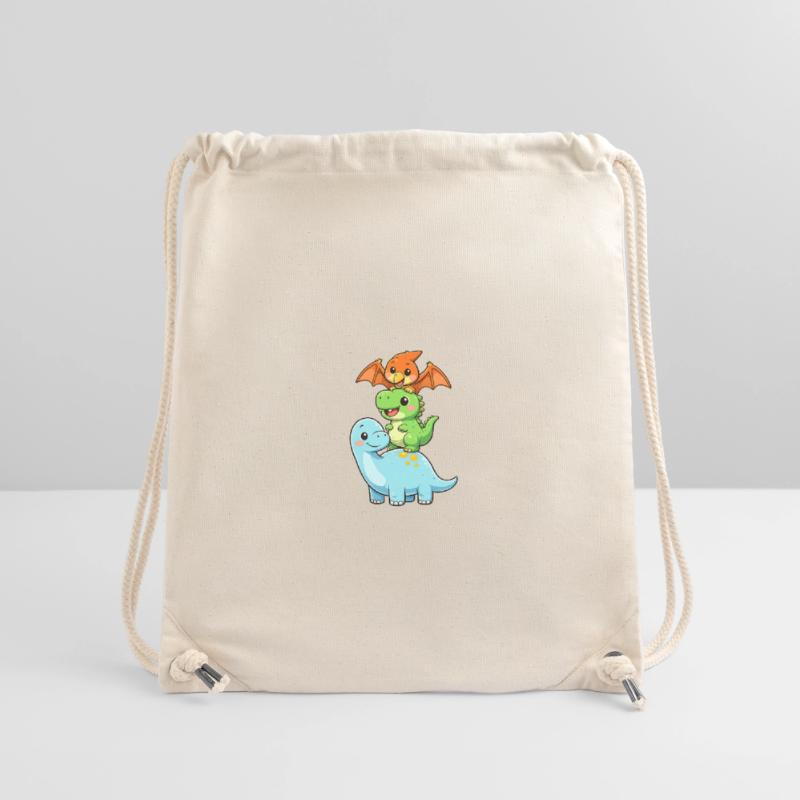 Brontosaurus T-Rex Pterodactyl Stanley/Stella Recycled Gym Bag