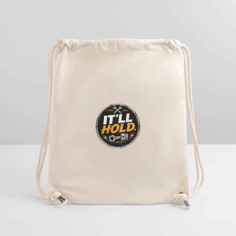 It'll Hold Gearhead Patch Stanley/Stella Recycled Gym Bag