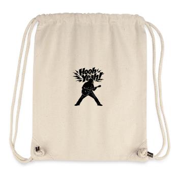 Hooh Yeah! - Comedy Guitar Prank Design - Stanley/Stella recycelter Gym Bag - Naturweiß - Vorne