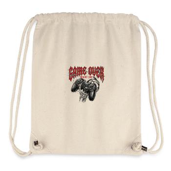Game Over Retro Controller Grunge - Stanley/Stella recycelter Gym Bag - Naturweiß - Vorne