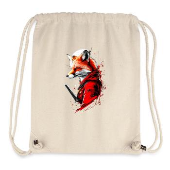 Fuchs im Mondlicht - Stanley/Stella recycelter Gym Bag - Naturweiß - Vorne