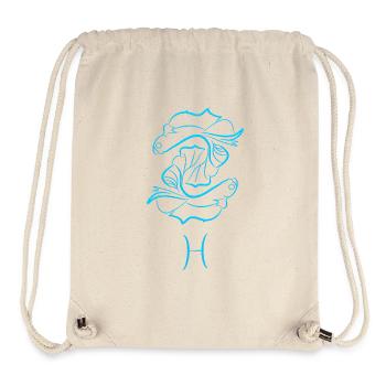 Fisch - Stanley/Stella recycelter Gym Bag - Naturweiß - Vorne