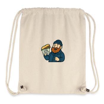 Hamburger Fischbrötchen - Stanley/Stella recycelter Gym Bag - Naturweiß - Vorne