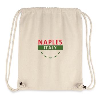 Naples Italy Emblem Arc - Stanley/Stella Recycled Gym Bag - natural - Front