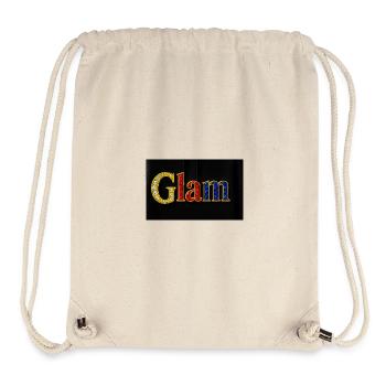Glam Jewelry Text - Stanley/Stella Recycled Gym Bag - natural - Front