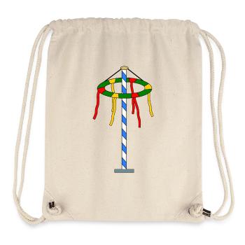 Maibaum - Stanley/Stella recycelter Gym Bag - Naturweiß - Vorne