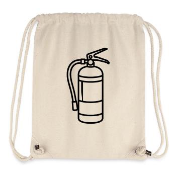fire extinguisher - Stanley/Stella Recycled Gym Bag - natural - Front
