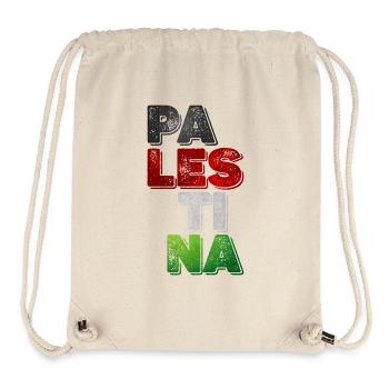 Palestina - Stanley/Stella Recycled Gym Bag - natural - Front