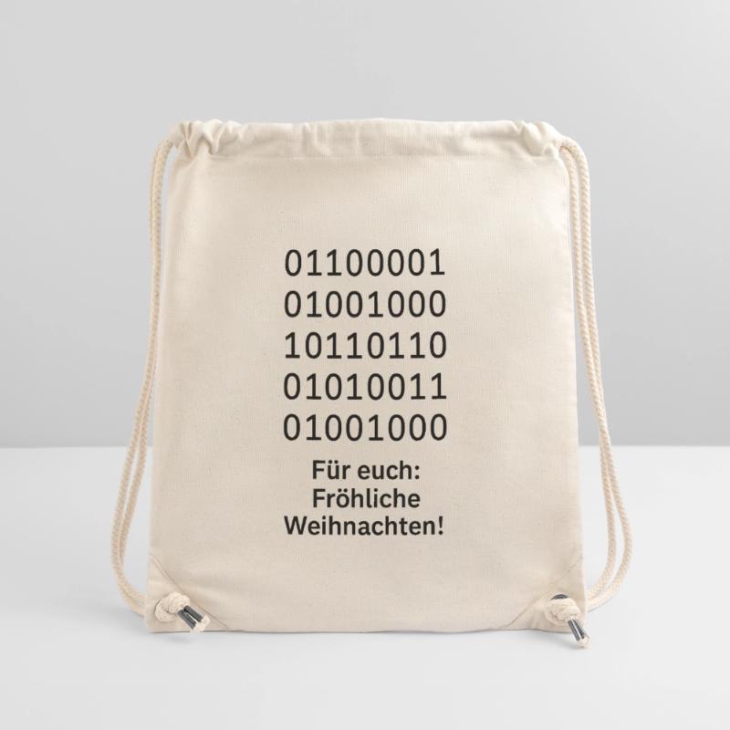 Binary Code Weihnachtszauber Stanley/Stella recycelter Gym Bag
