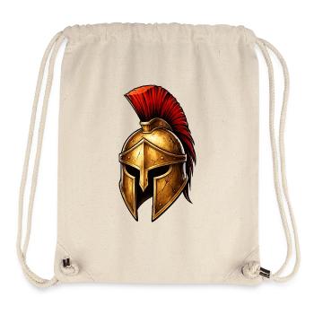 Spartan Knight's Helm - Stanley/Stella Recycled Gym Bag - natural - Front