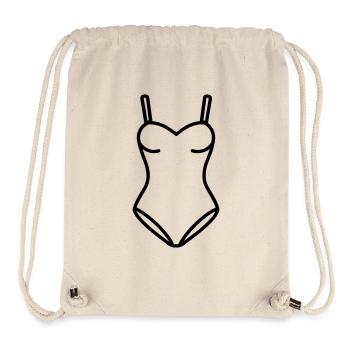 maillot de bain - Sac à cordon recyclé Stanley/Stella - blanc naturel - Devant