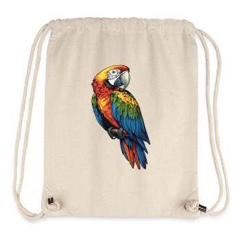 L’ère de l’ara - Sac à cordon recyclé Stanley/Stella - blanc naturel - Devant