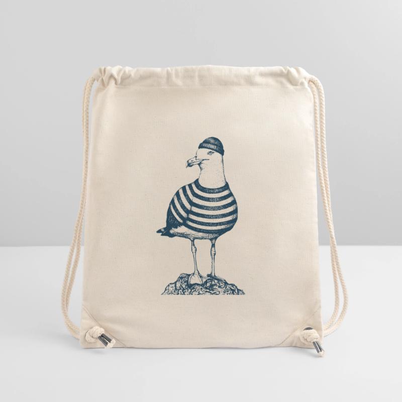Möwe mit Pulli Stanley/Stella recycelter Gym Bag