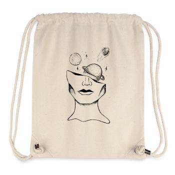 Kosmische Kunstgrafik - Stanley/Stella recycelter Gym Bag - Naturweiß - Vorne