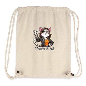 Voilà! - Sac à cordon recyclé Stanley/Stella - blanc naturel - Devant