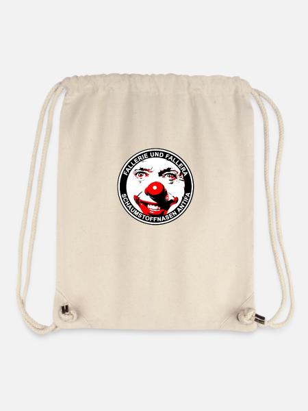 Fun Clown Varaiation Falleri Fallera - Stanley/Stella recycelter Gym Bag - Naturweiß
