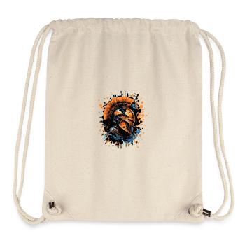Spartan Portrait Helmet Gladiator Logo - Stanley/Stella Recycled Gym Bag - natural - Front