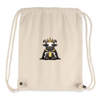 Mountain Goat Beer Funny - Stanley/Stella Recycled Gym Bag - natural - Front