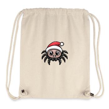 Tarantula Weihnachten Christmas - Stanley/Stella recycelter Gym Bag - Naturweiß - Vorne