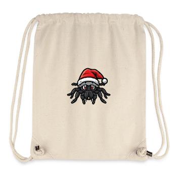 Tarantula Weihnachten - Stanley/Stella recycelter Gym Bag - Naturweiß - Vorne