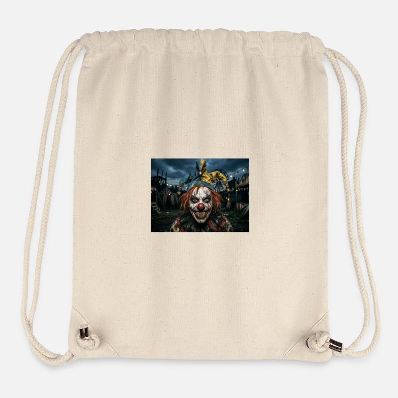 Clown-Verrückter - Stanley/Stella recycelter Gym Bag - Naturweiß